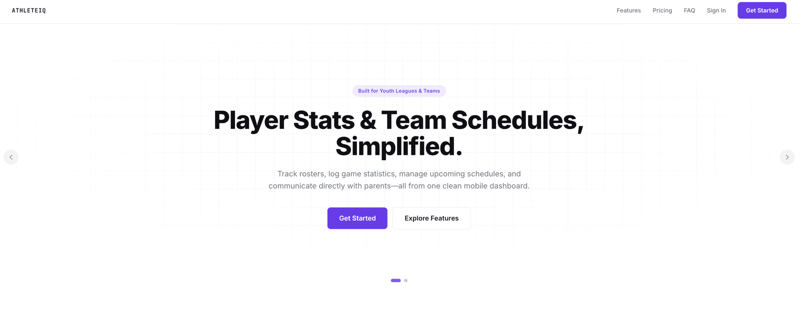 Athlete IQ website